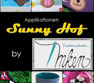 Stickdatei - Anleitung Sunny Hof - Applikationsvorlagen